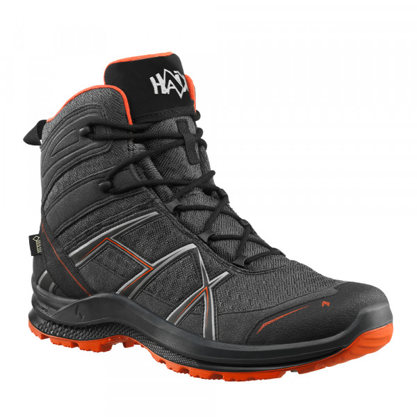 HAIX Black Eagle Adventure 2.2 GTX mid graphite orange Multifunctionele outdoorschoen voor diverse wandelactiviteiten